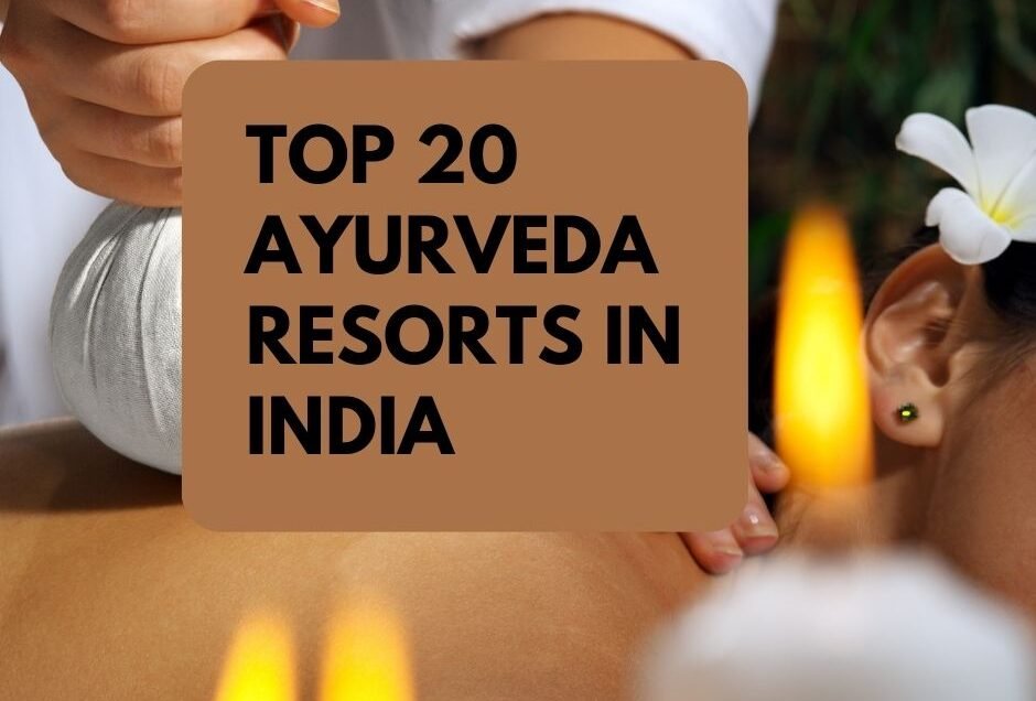 Ayurveda Wellness resort India illustration
